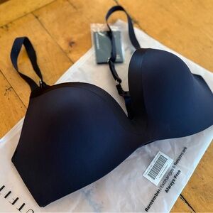 Underoutfit Wireless T-shirt Bra Black Women's L